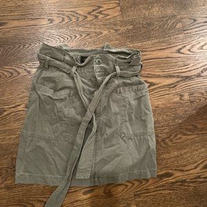 Joes Jeans Green Cargo Skirt